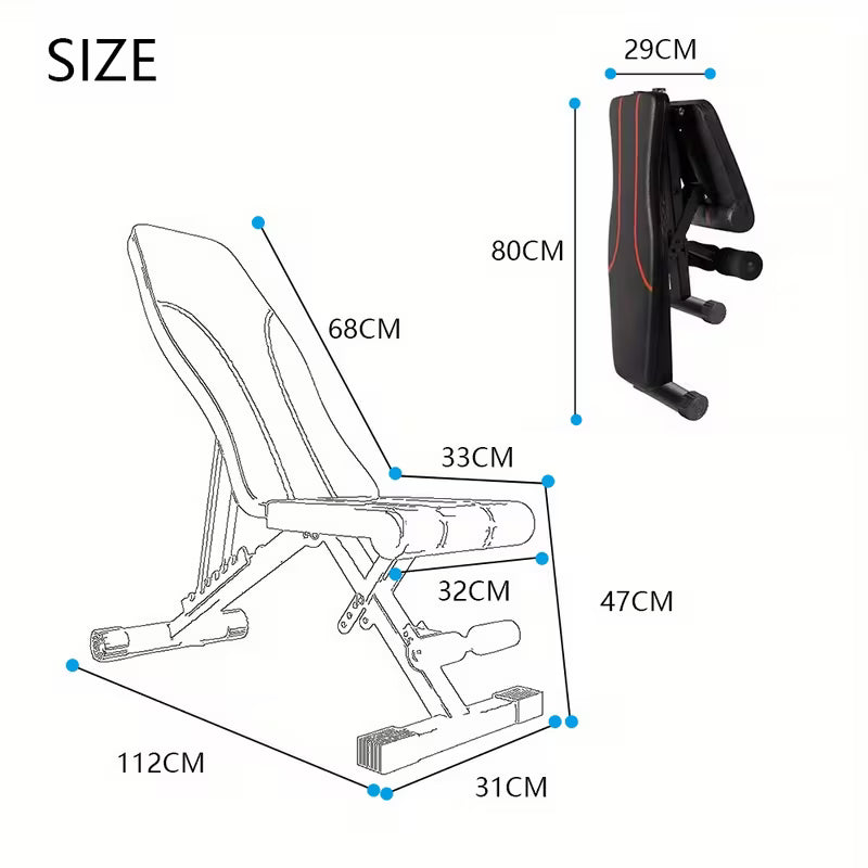 BlackBear Folding Incline Bench #2