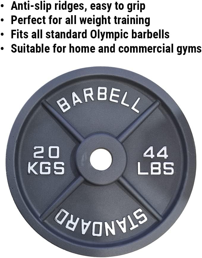 Black Iron Weight Plates