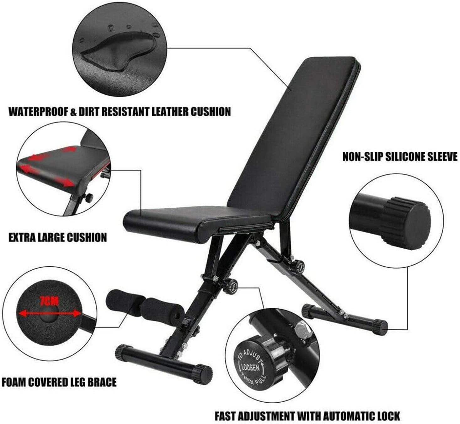 BlackBear Folding Incline Bench #1
