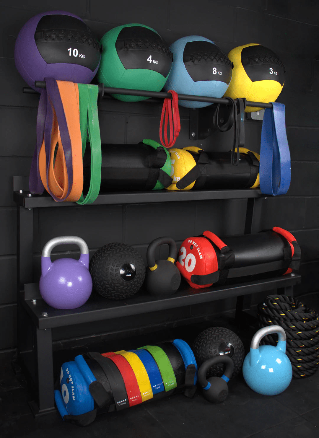 2 Tier Kettlebell Tray - BlackBear Fitness