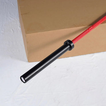 7ft 20kg Red & Black Olympic Barbell - BlackBear Fitness
