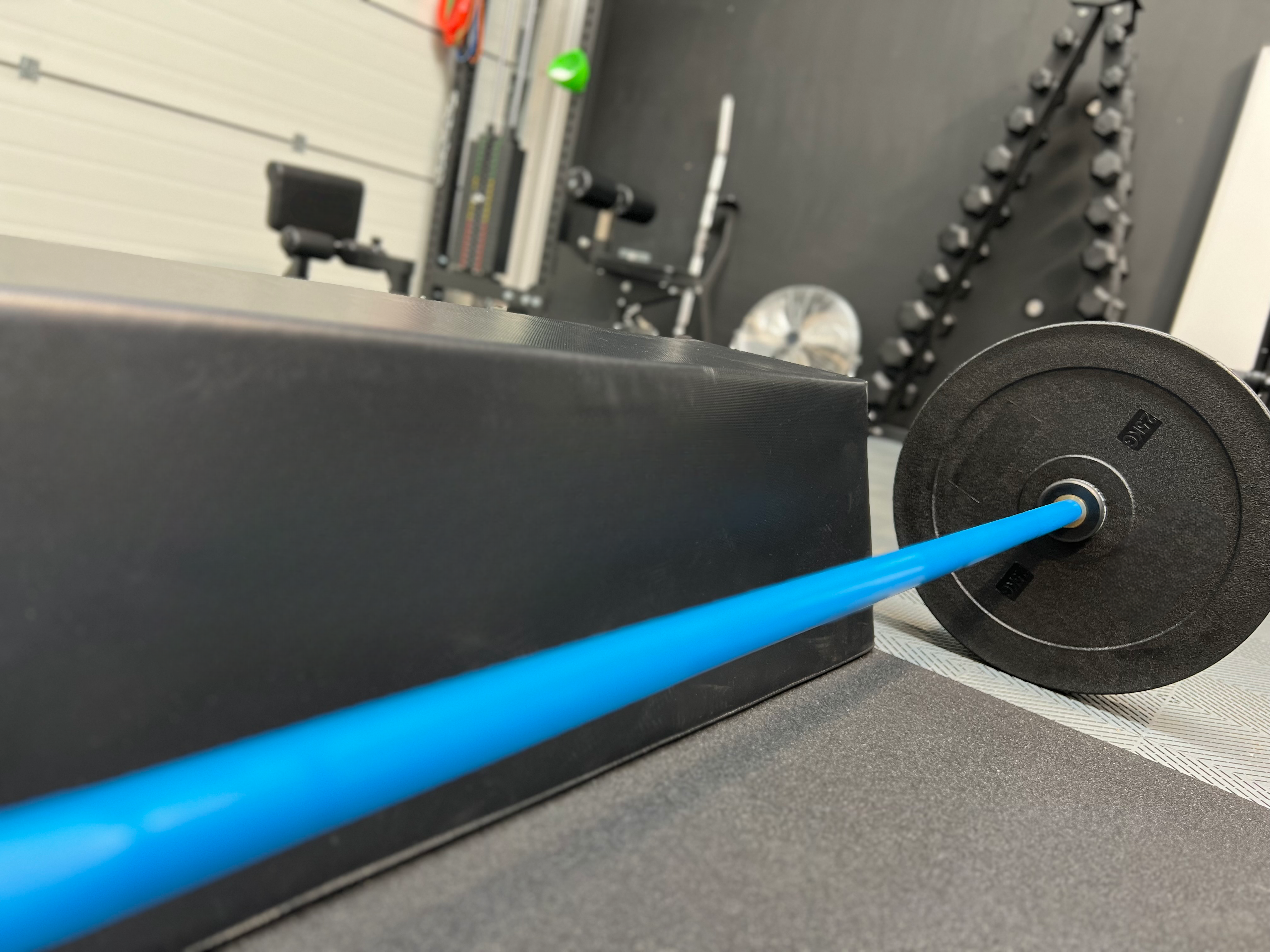7ft 20kg Cerakote Blue Olympic Barbell