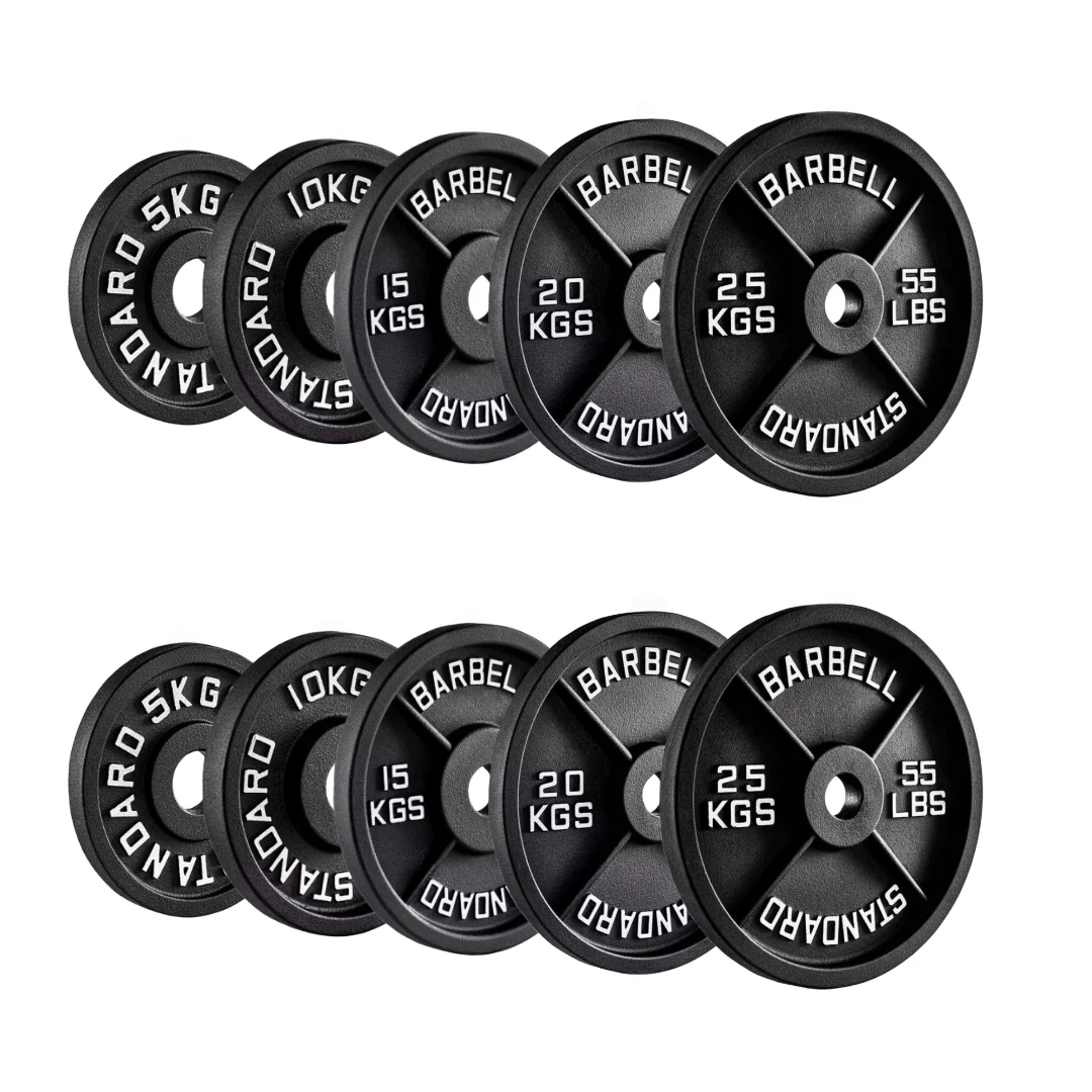 Black Iron Weight Plates