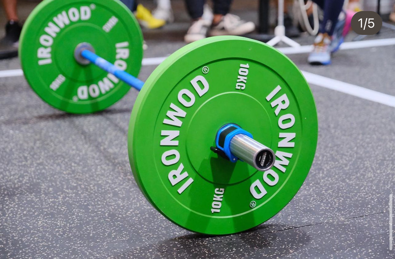 IronWod Coloured Bumper Plates