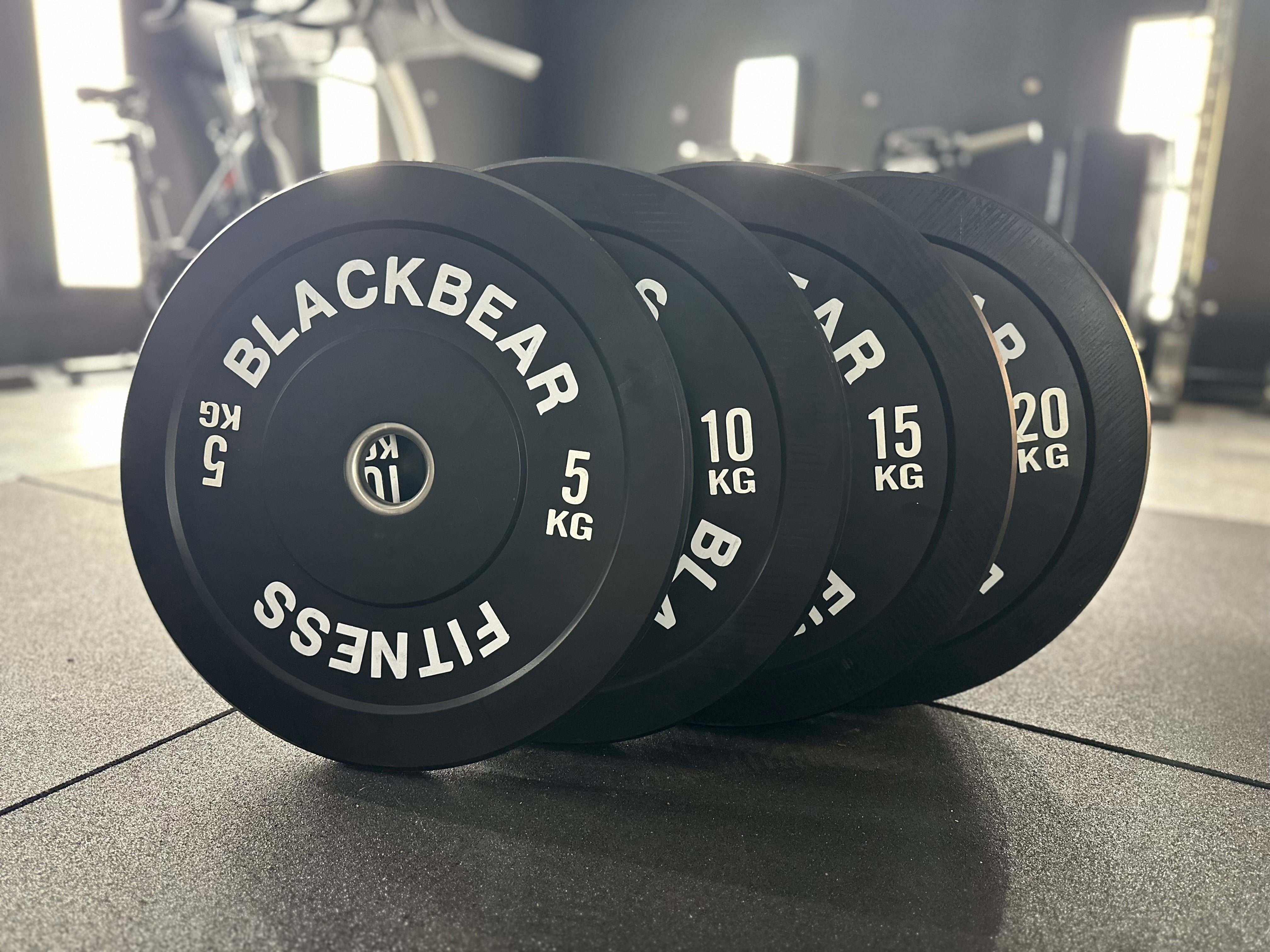 Black Bumper Plates