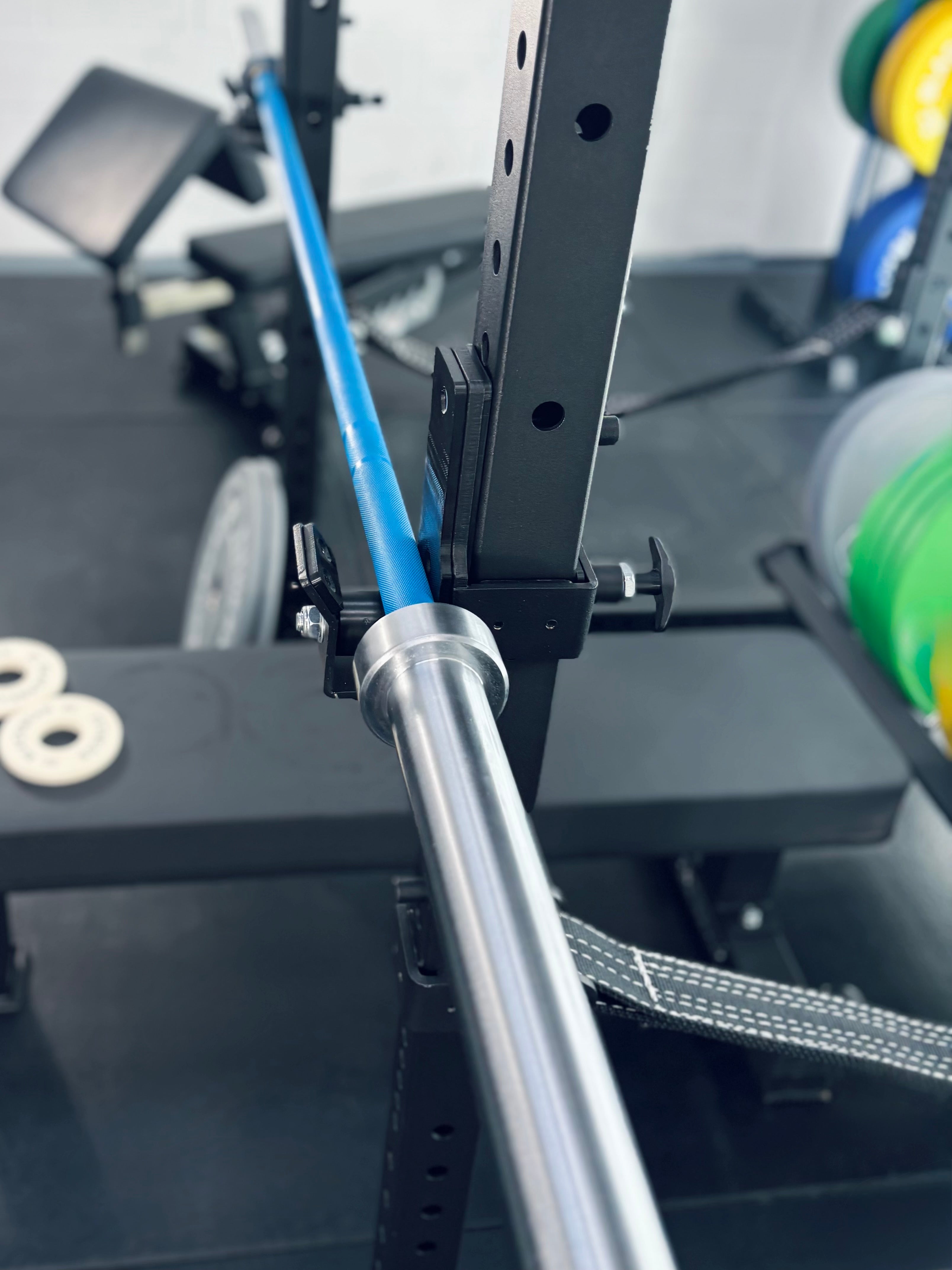 7ft 20kg Cerakote Blue Olympic Barbell