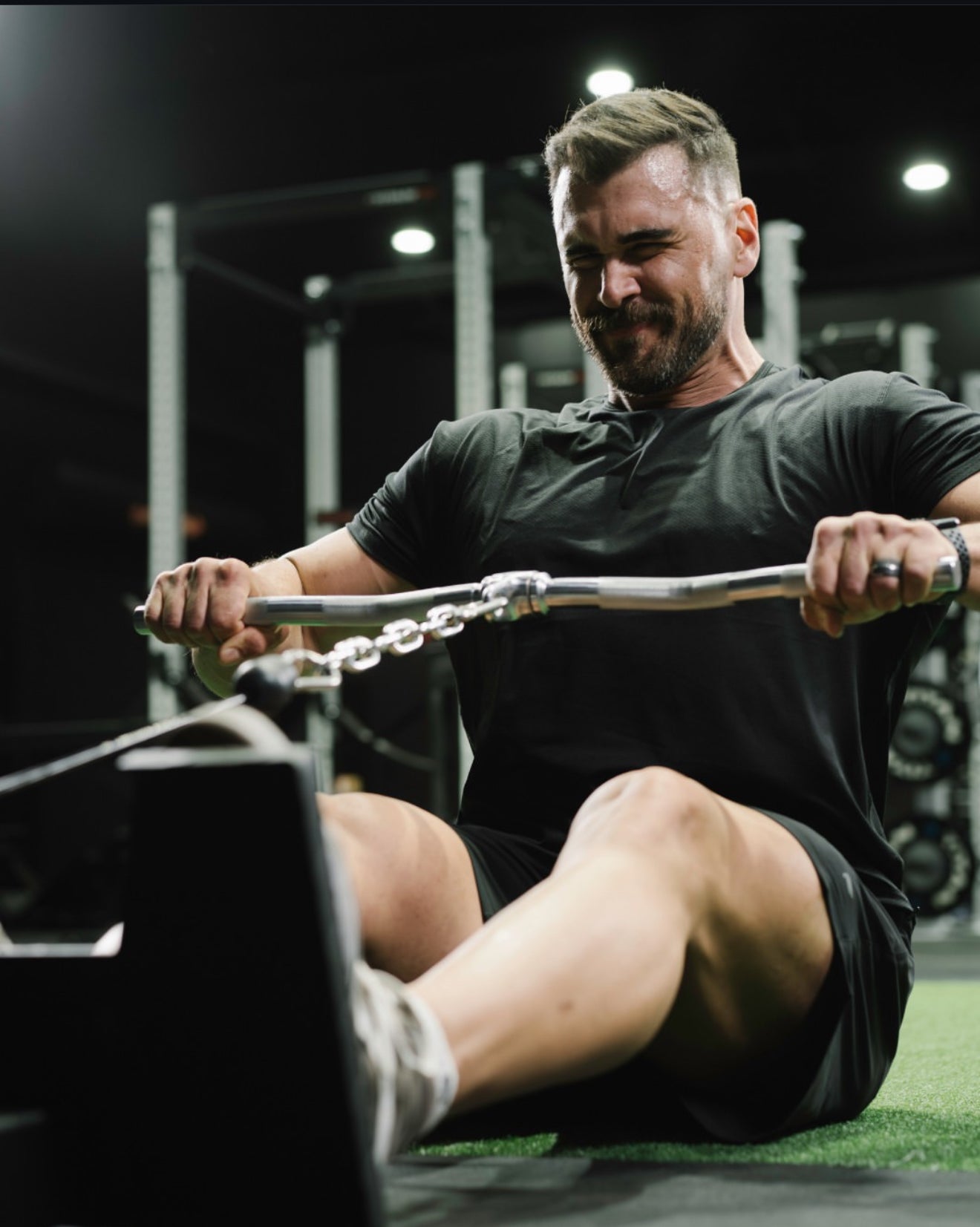 EX DEMO - 3 in 1 Commercial Lat Pulldown, Low Row & Pulley System