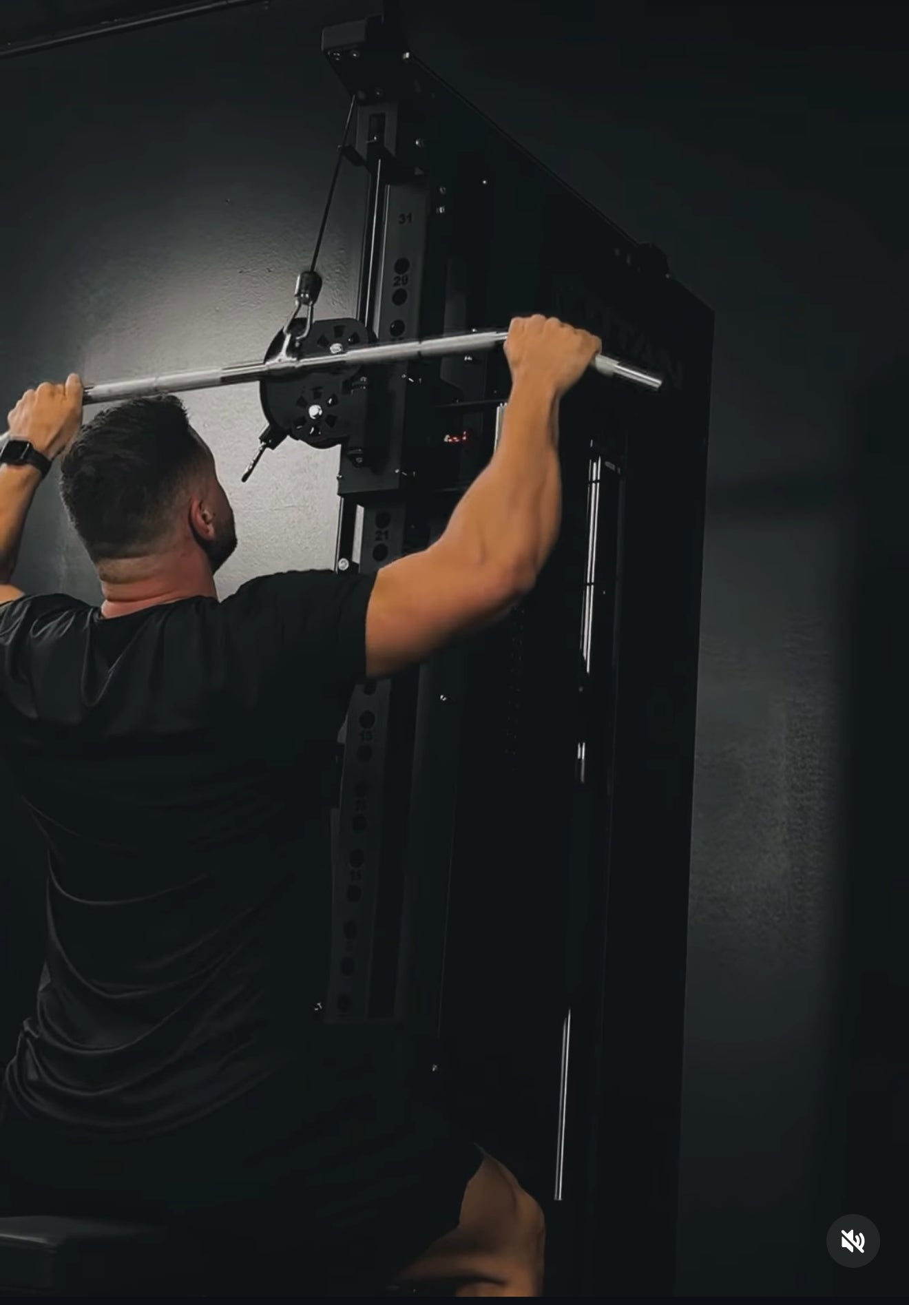 EX DEMO - 3 in 1 Commercial Lat Pulldown, Low Row & Pulley System