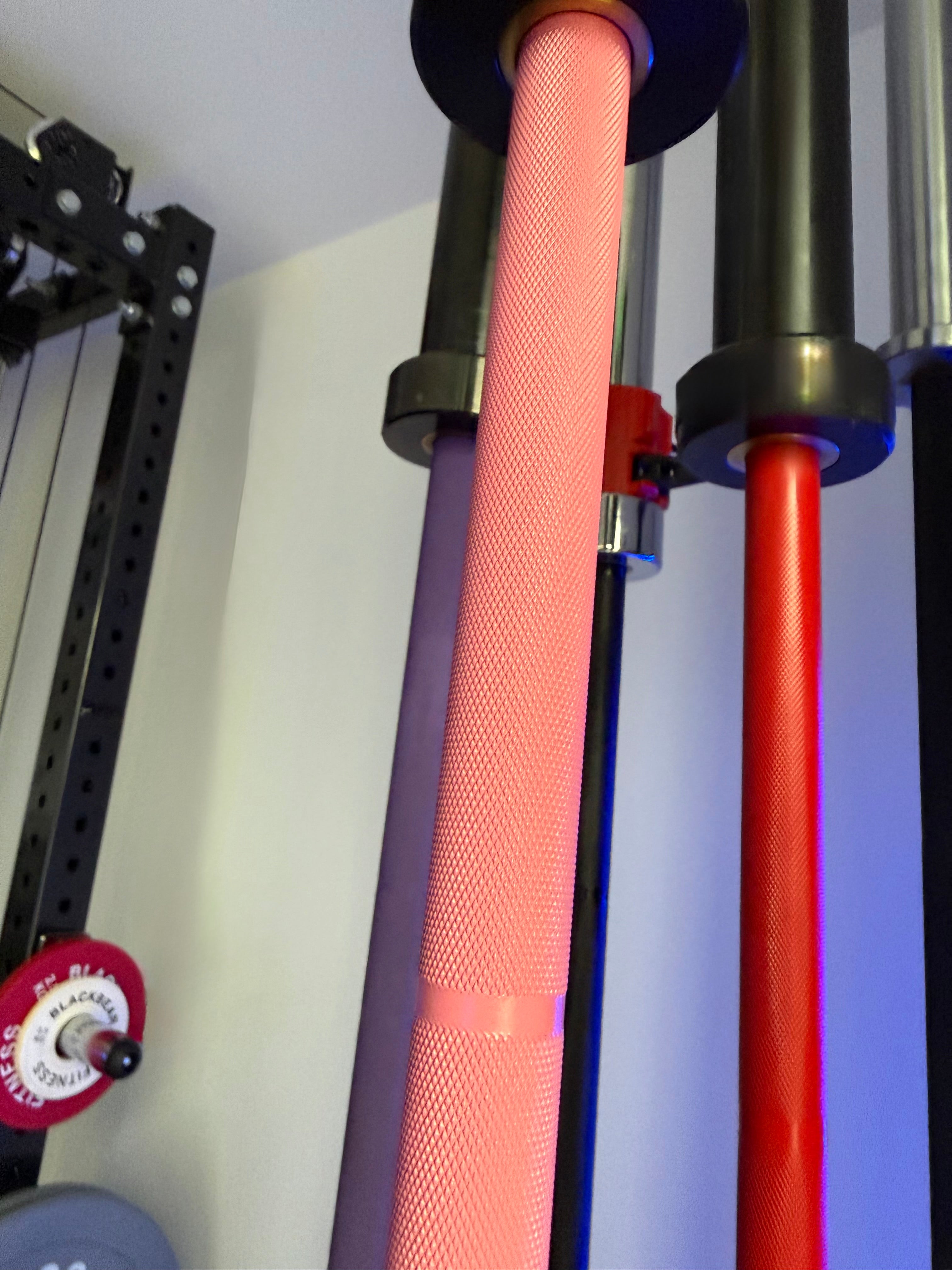 BlackBear Pink & Black 6ft 15kg Olympic Barbell