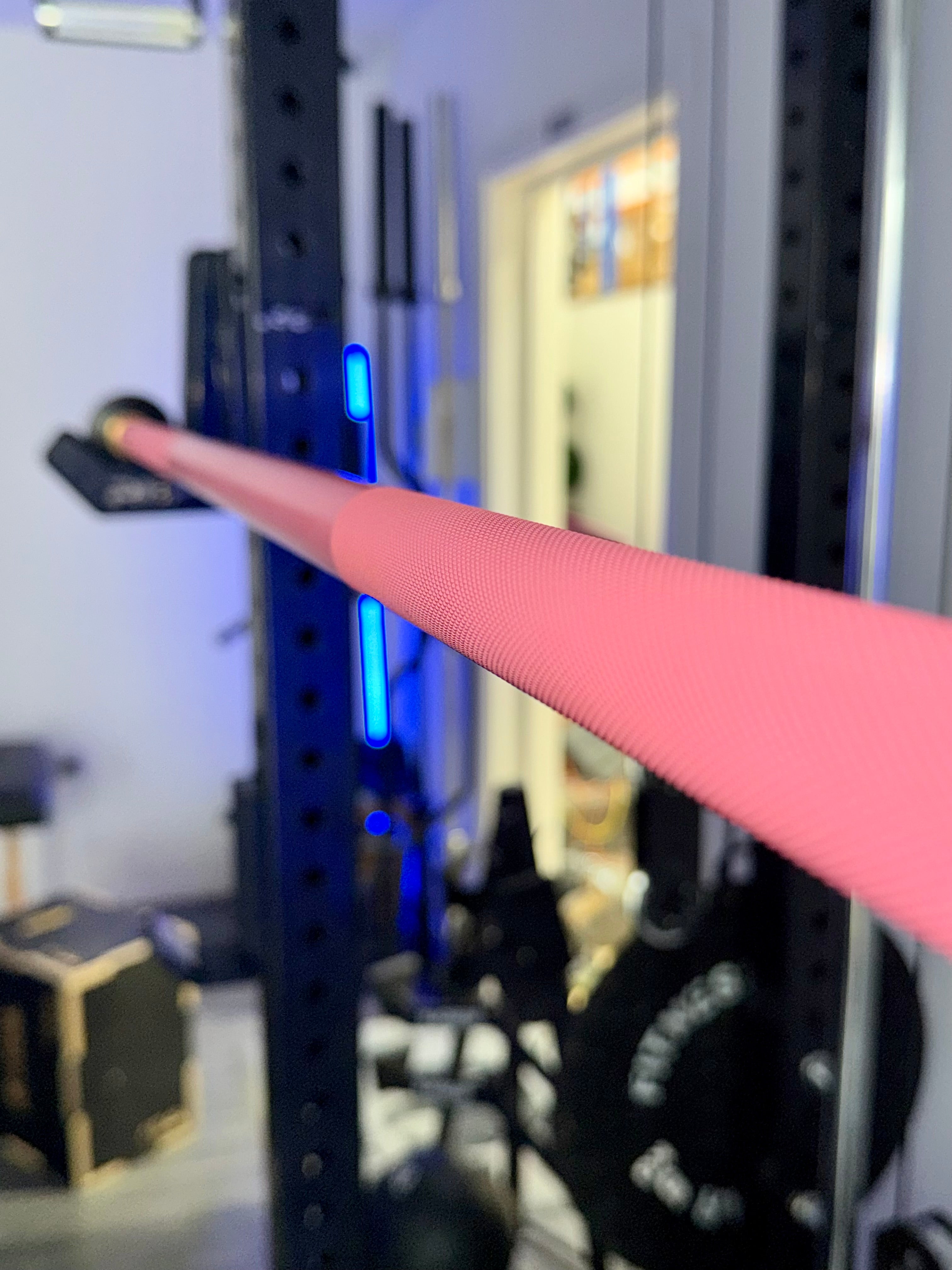 BlackBear Pink & Black 6ft 15kg Olympic Barbell