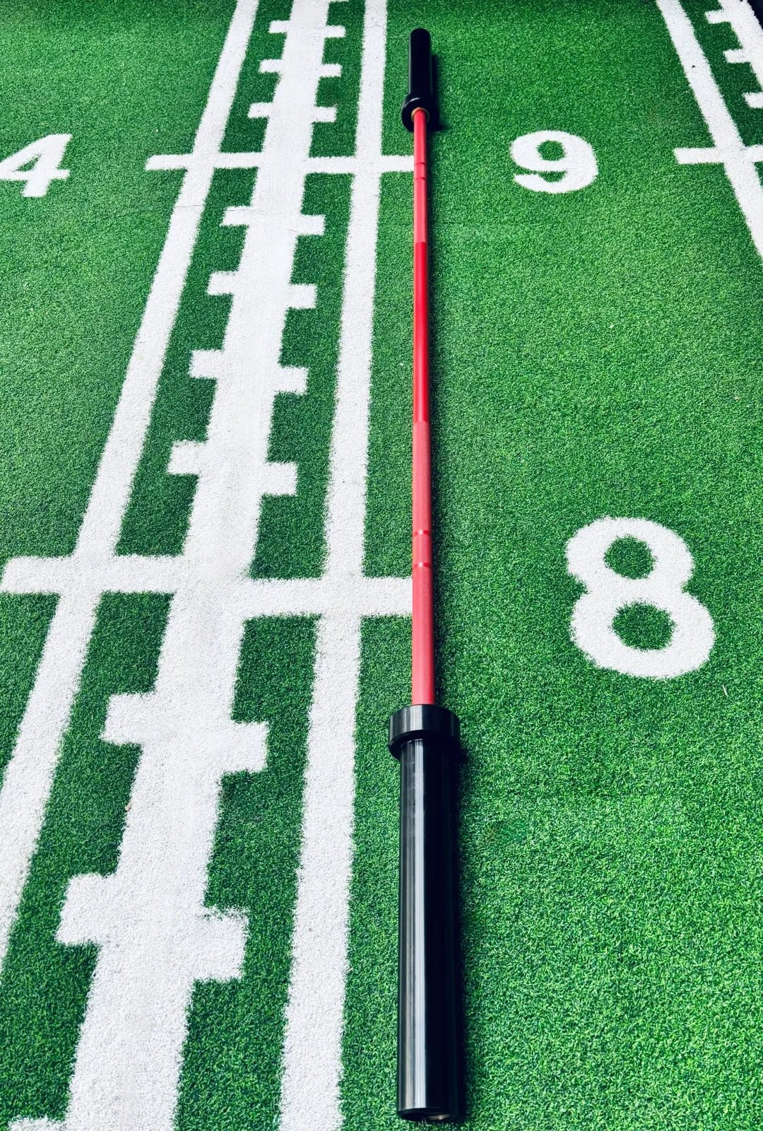 6ft 15kg Red & Black Olympic Barbell - BlackBear Fitness
