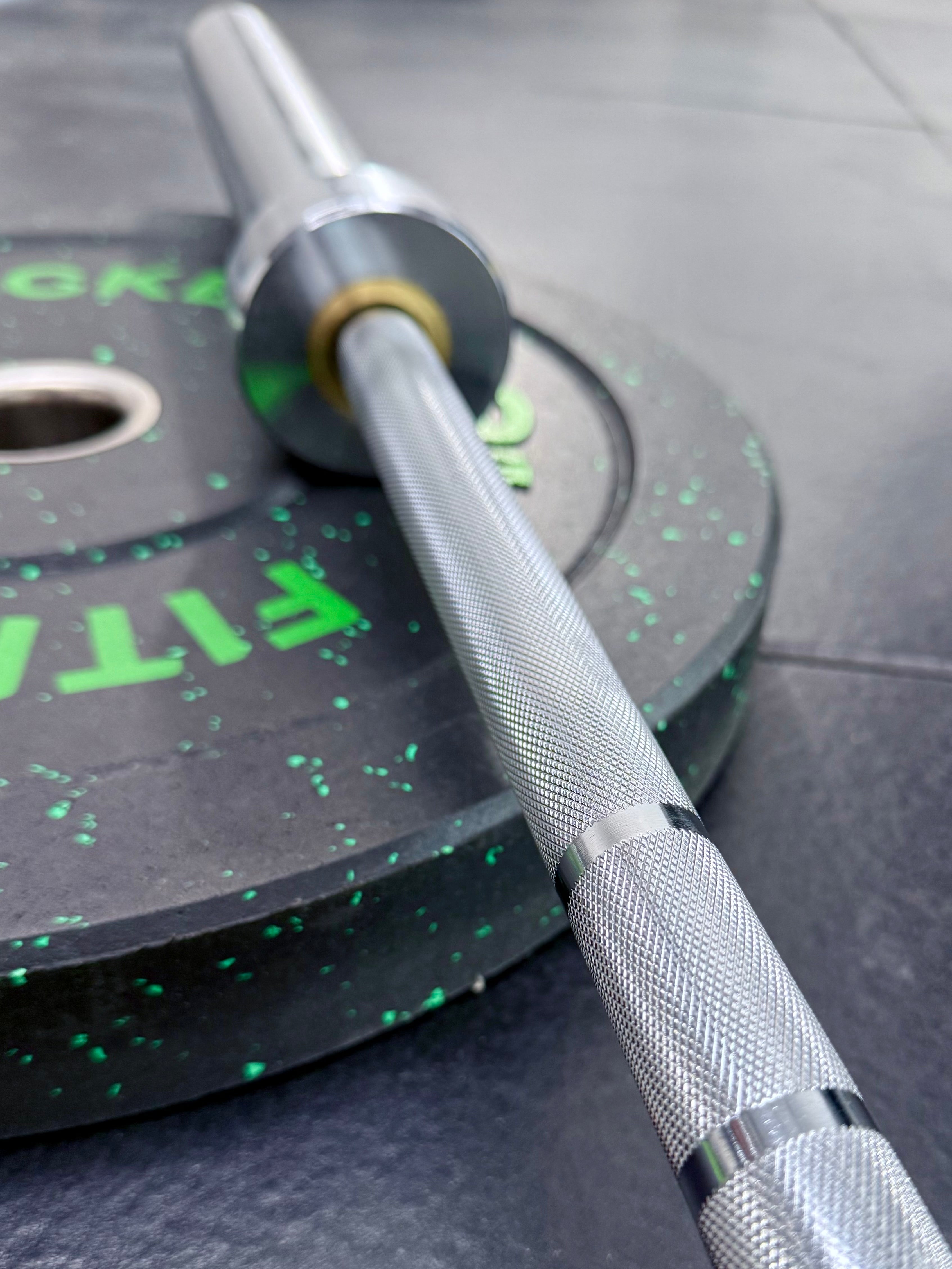 6ft International Chrome Olympic Barbell