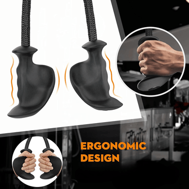 Ergonomic Tricep Attachment - BlackBear Fitness