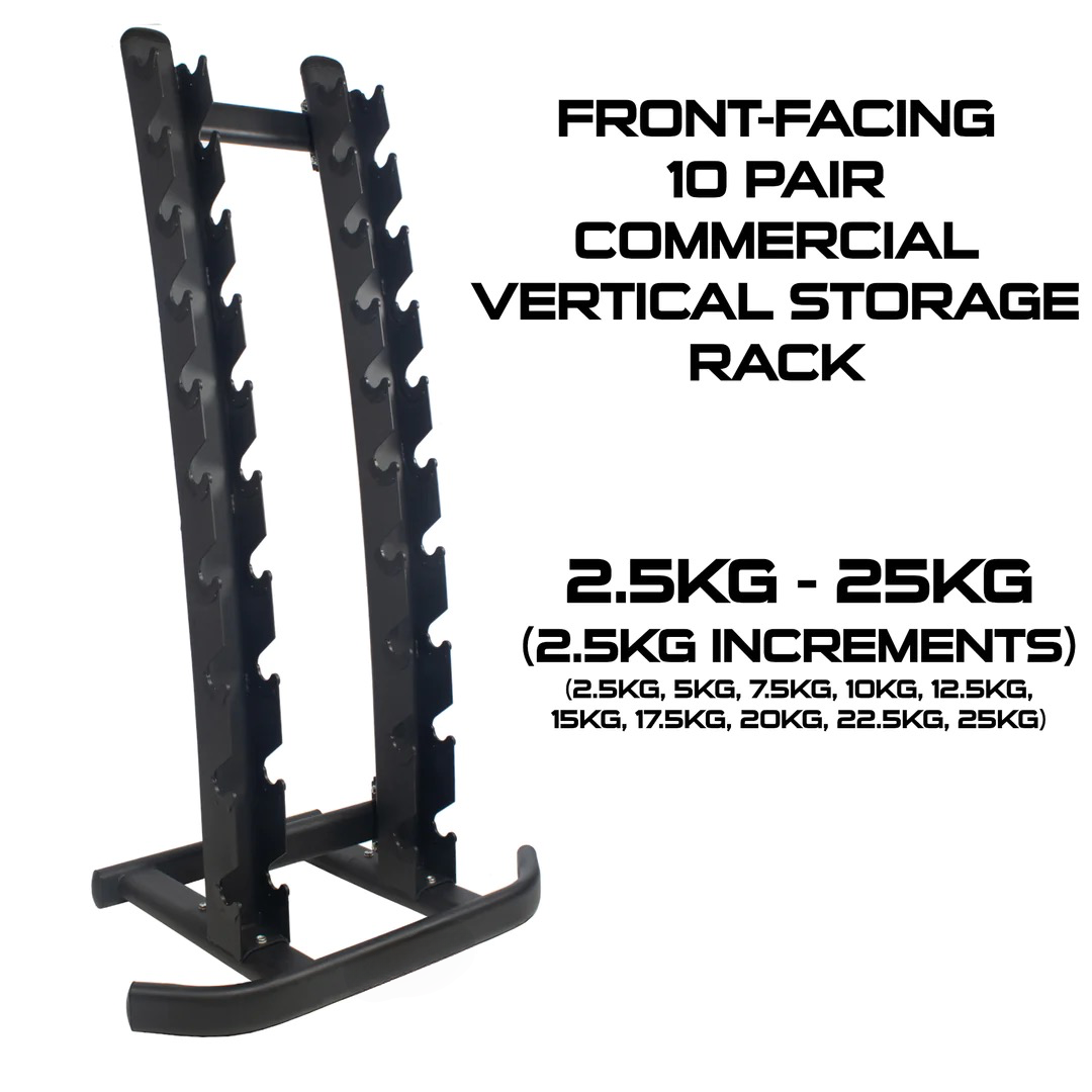 Front Facing Dumbbell Stands