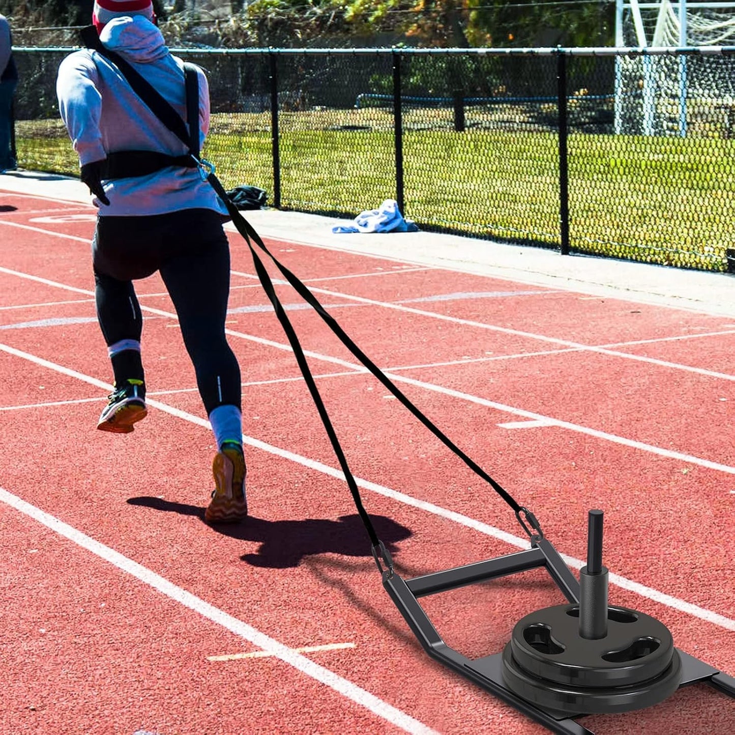 Speed Drag Sled With Harness