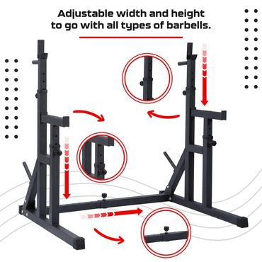 BB100 Squat Rack - BlackBear Fitness