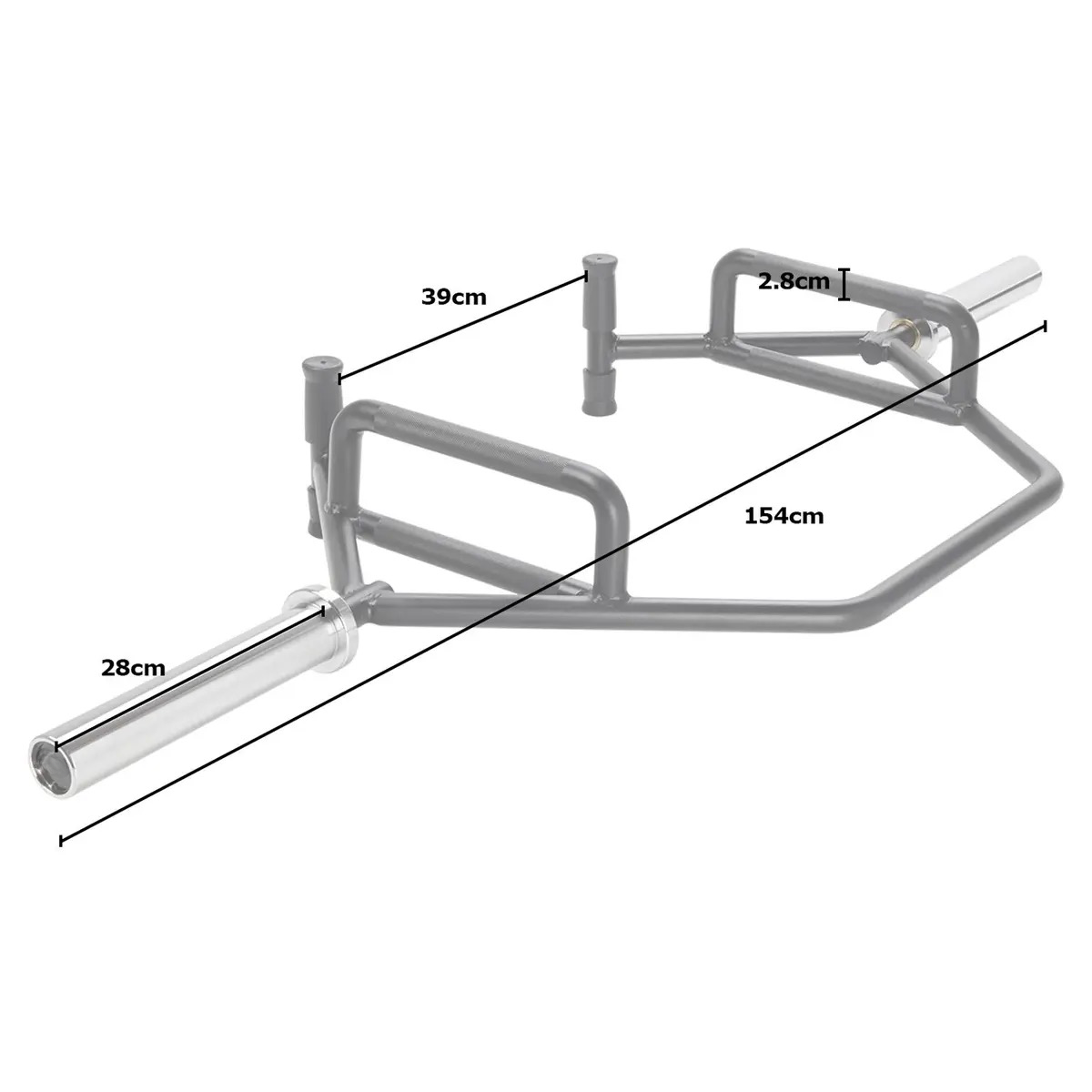 Open Trap Barbell