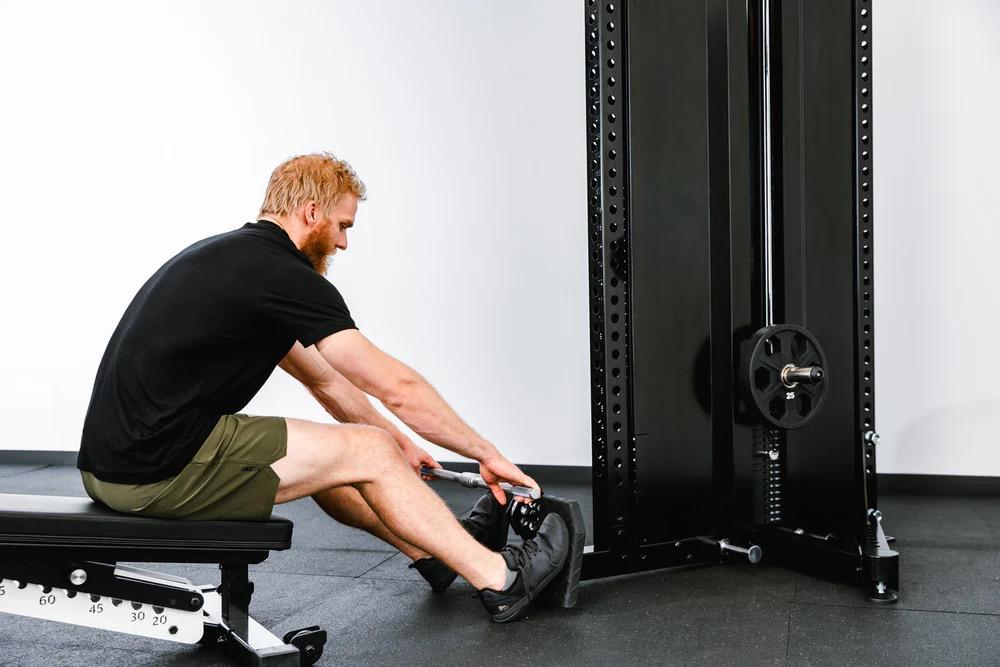 EX DEMO - 3 in 1 Commercial Lat Pulldown, Low Row & Pulley System