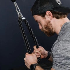 Dual Tricep Rope - Cable Attachment