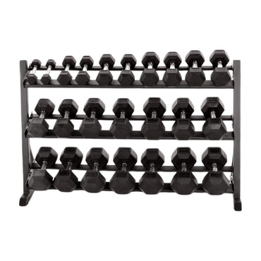 2.5kg - 30kg Hex Dumbbell Package (12 Pairs) - BlackBear Fitness