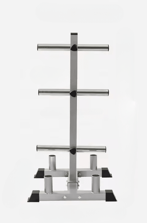 150kg Tri Grip Weight Plate Set & Storage Tree - BlackBear Fitness