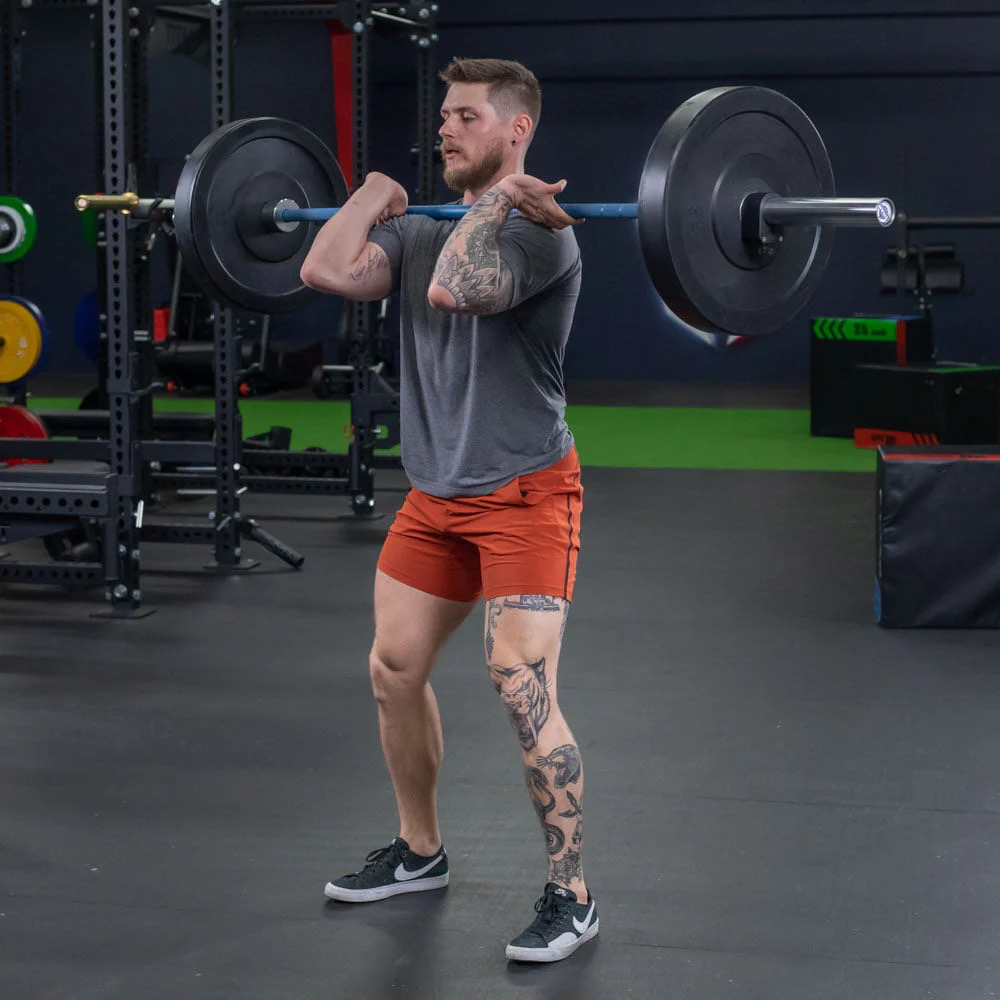7ft 20kg Cerakote Blue Olympic Barbell