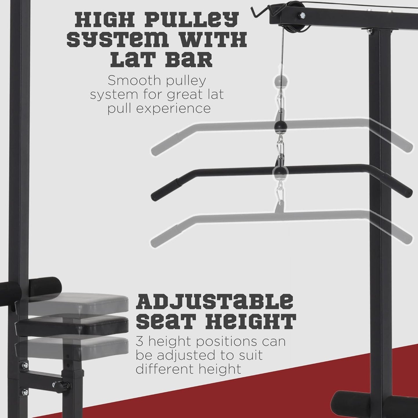 Foundation Series Lat Pulldown - BlackBear Fitness