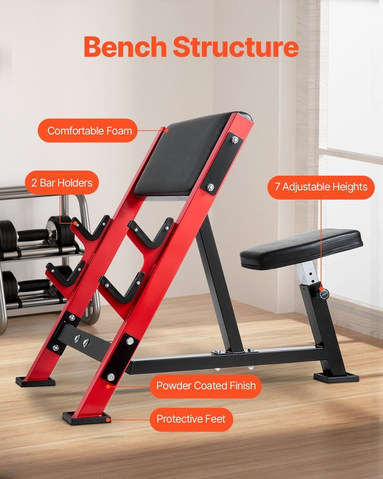 Preacher Curl Bench