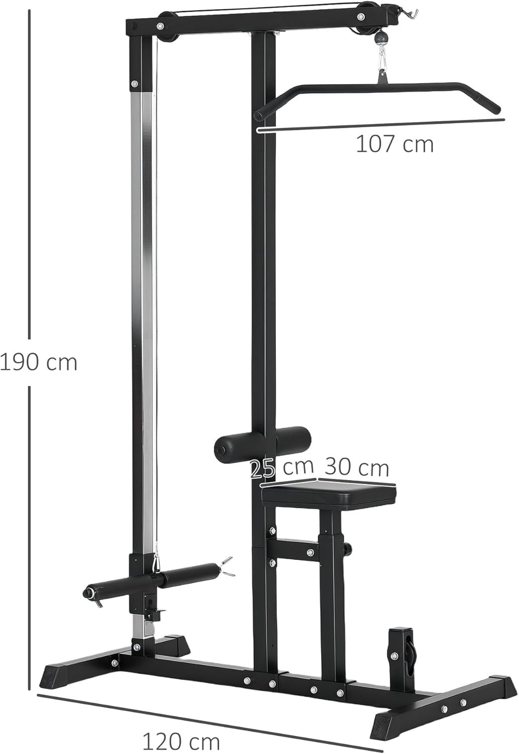 Foundation Series Lat Pulldown - BlackBear Fitness