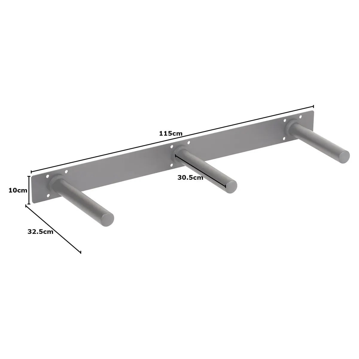 Weight Plate Wall Storage