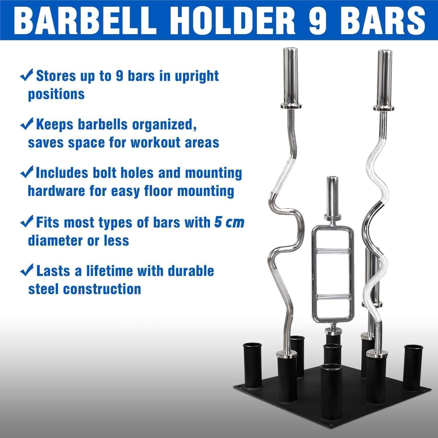 9x Bar Barbell Stand