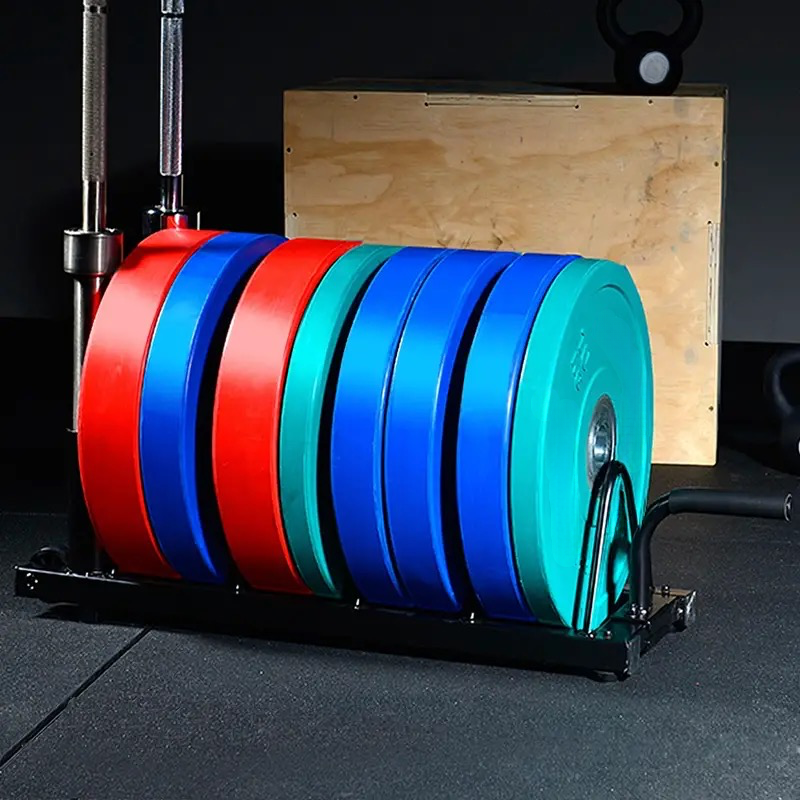 Weight Plate & Barbell Toaster Rack - Compact