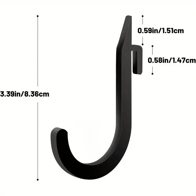 Rack Accessory Storage Hooks - BlackBear Fitness