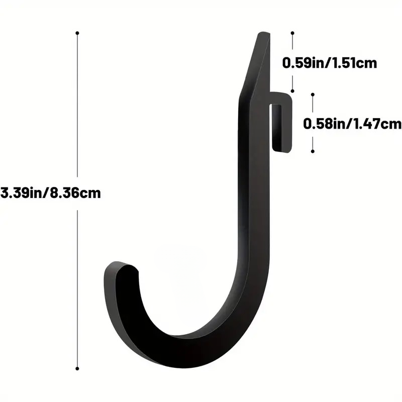 Rack Accessory Storage Hooks