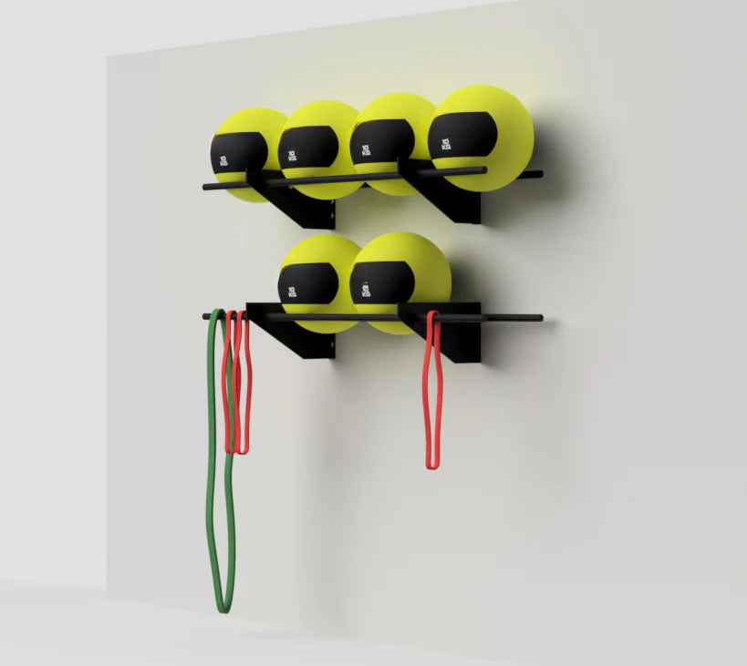 Medicine Ball Wall Storage