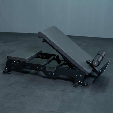 Commercial Nordic Curl & Back Extension Bench - BlackBear Fitness