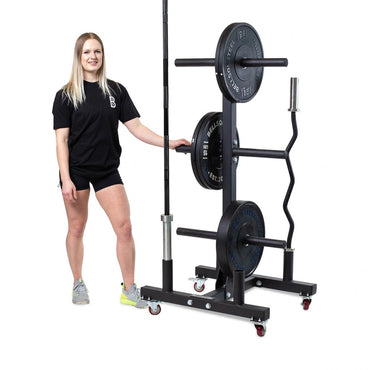 Bumper Plate Weight Tree & Bar Holder – Bells of Steel - BlackBear Fitness