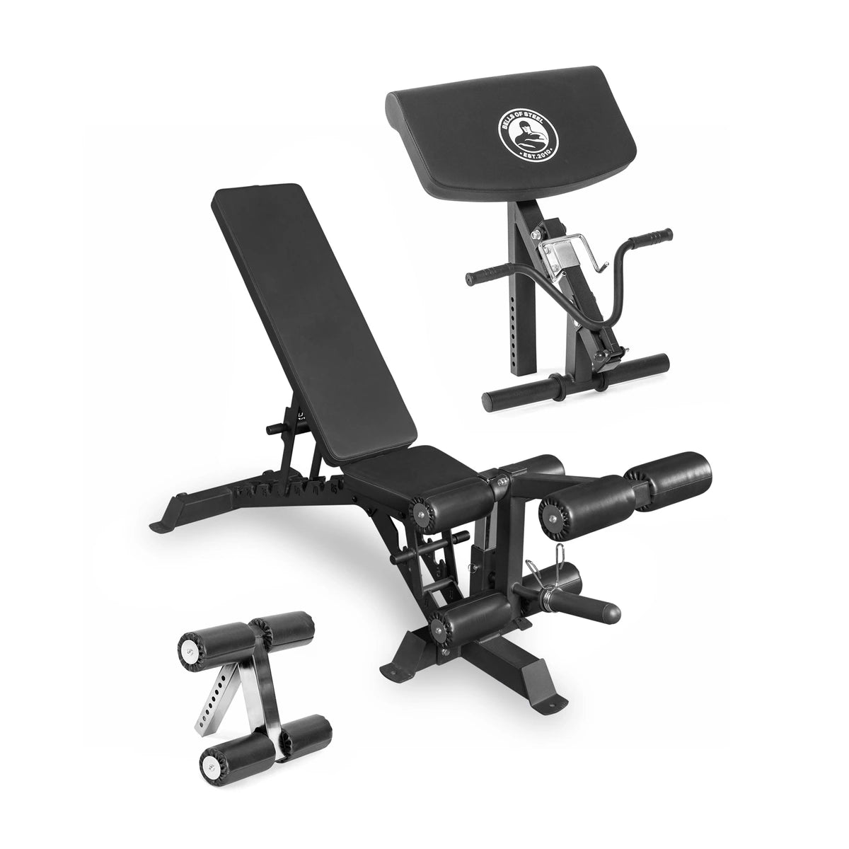 Buzz-Saw Heavy-Duty Adjustable Bench – Bells of Steel - BlackBear Fitness