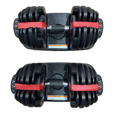 24kg Adjustable Dumbbells (15 sets in 1) - BlackBear Fitness