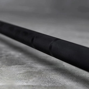6ft 15kg Black & Chrome Olympic Barbell - BlackBear Fitness