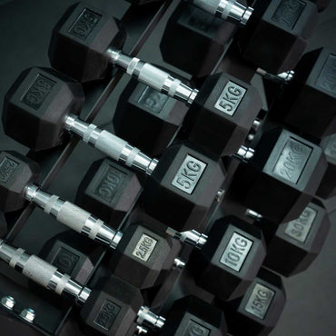 2.5kg - 30kg Hex Dumbbell Package (7 Pairs) - BlackBear Fitness