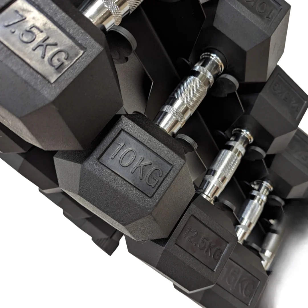 2.5kg - 15kg Dumbbells & Bench Package - BlackBear Fitness
