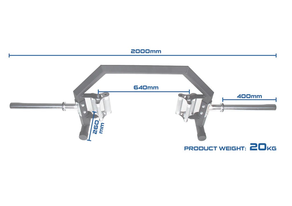 Big Boy Open Trap Barbell - BlackBear Fitness