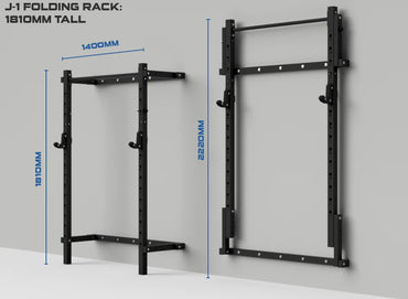 B - 1 & B - 2 Folding Racks - BlackBear Fitness