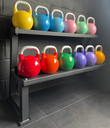 2 Tier Kettlebell Tray - BlackBear Fitness