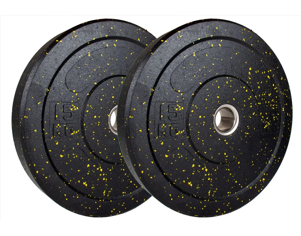 Crumb Speckled Bumper Plates