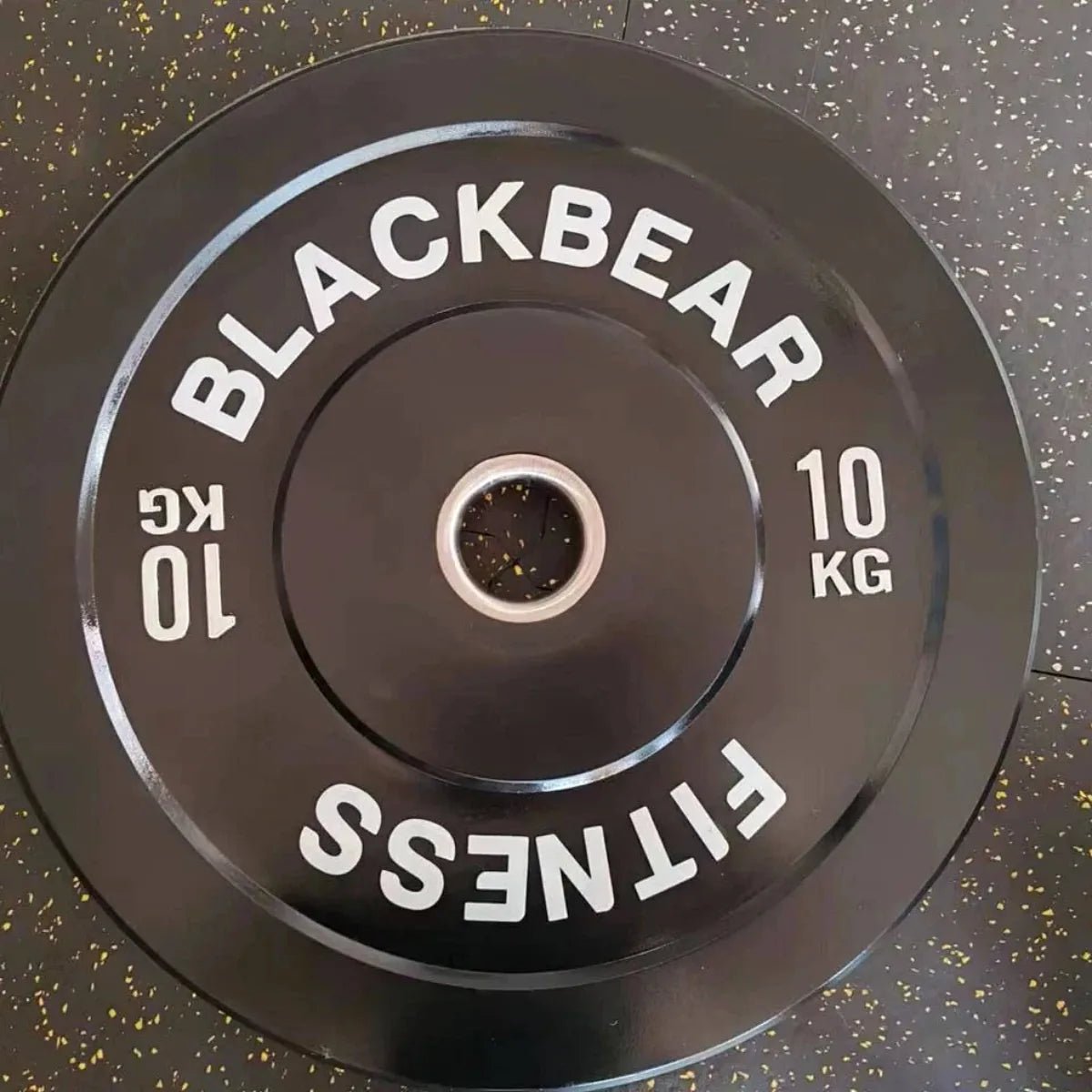 Black Bumper Plates - BlackBear Fitness