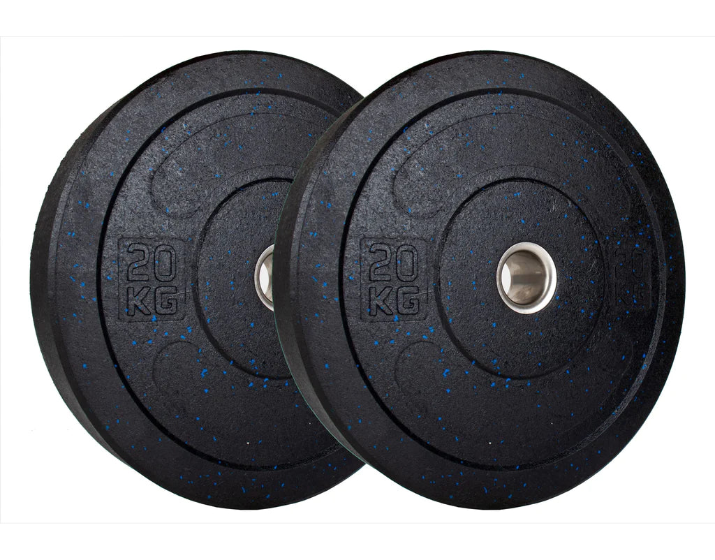 Crumb Speckled Bumper Plates