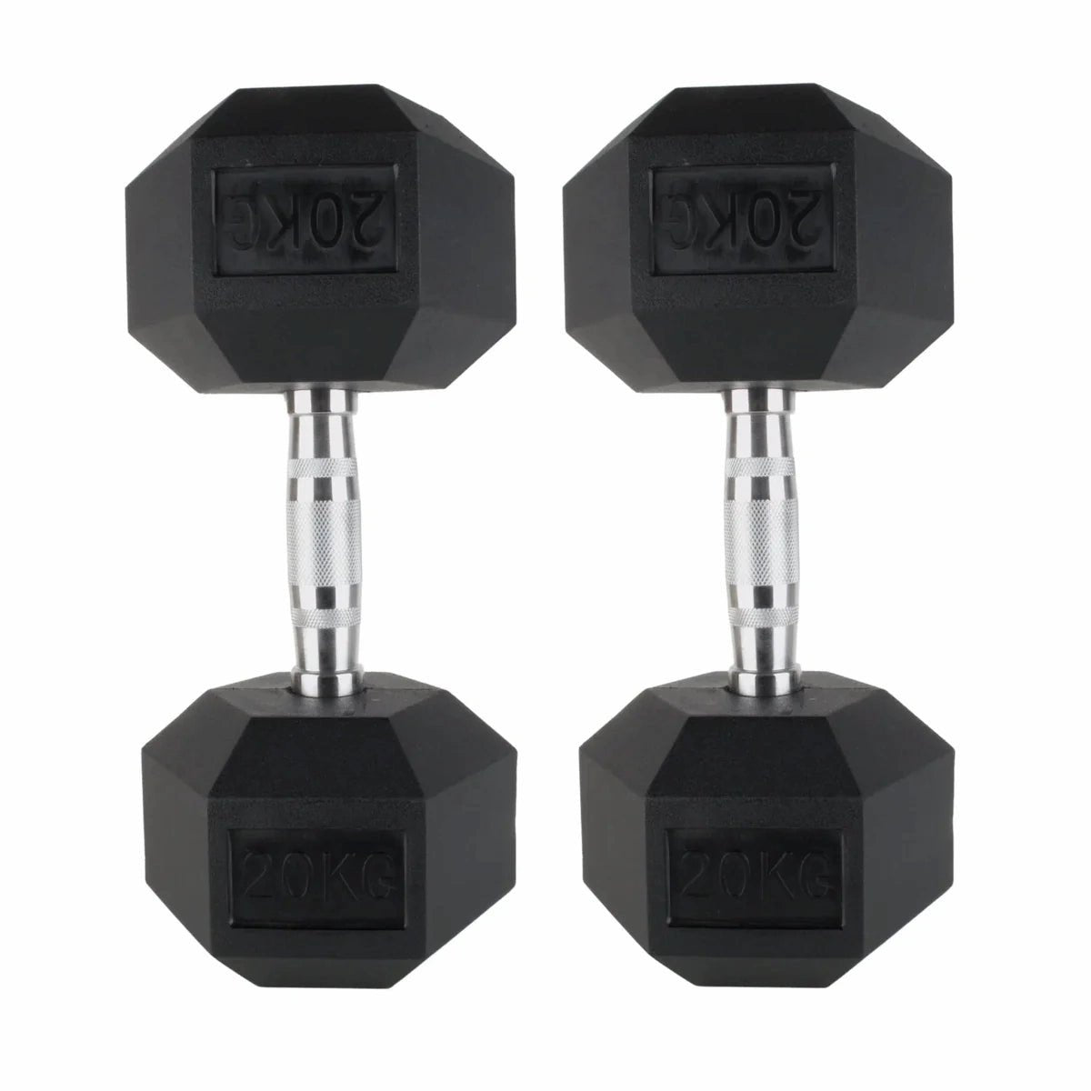 2.5kg-20kg Hex Dumbbell Package + Stand (5 Pairs) - BlackBear Fitness