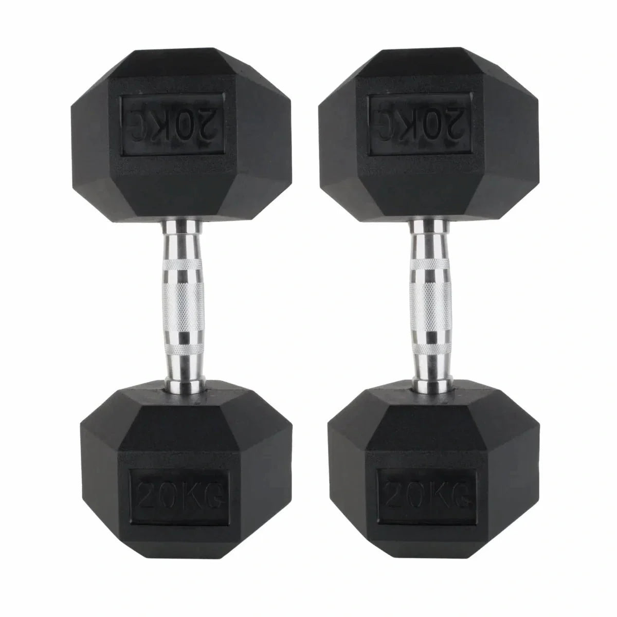 2.5kg-20kg Hex Dumbbell Package + Stand (5 Pairs) - BlackBear Fitness